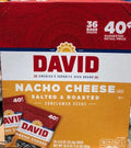 David Sunflower Seeds Nacho Cheese Flavor 0.8 oz $0.69 (36 Packs Per Box)