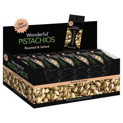 Pistachios 1.5 oz (24 Packs Per Box)